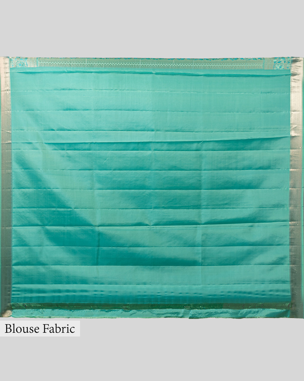 TURQUOISE KANJEEVARAM SILK SAREE