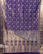 REGAL VIOLET KANJEEVARAM SILK SAREE