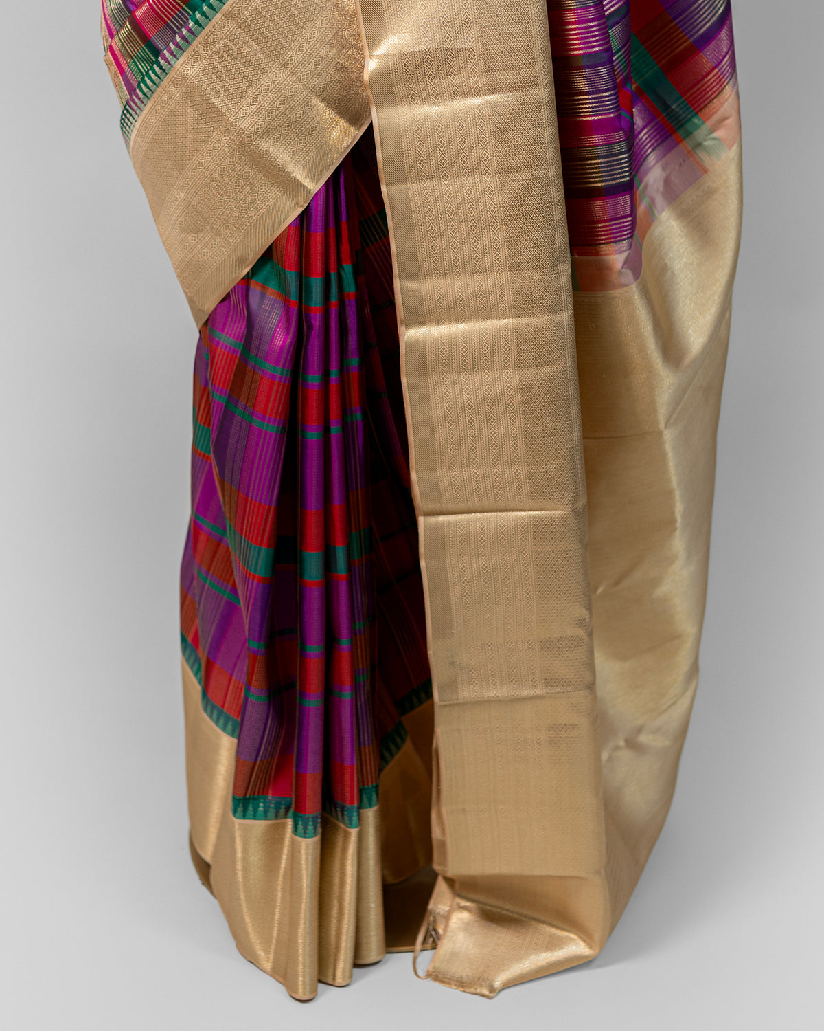 MOSAIC KANJEEVARAM SILK SAREE