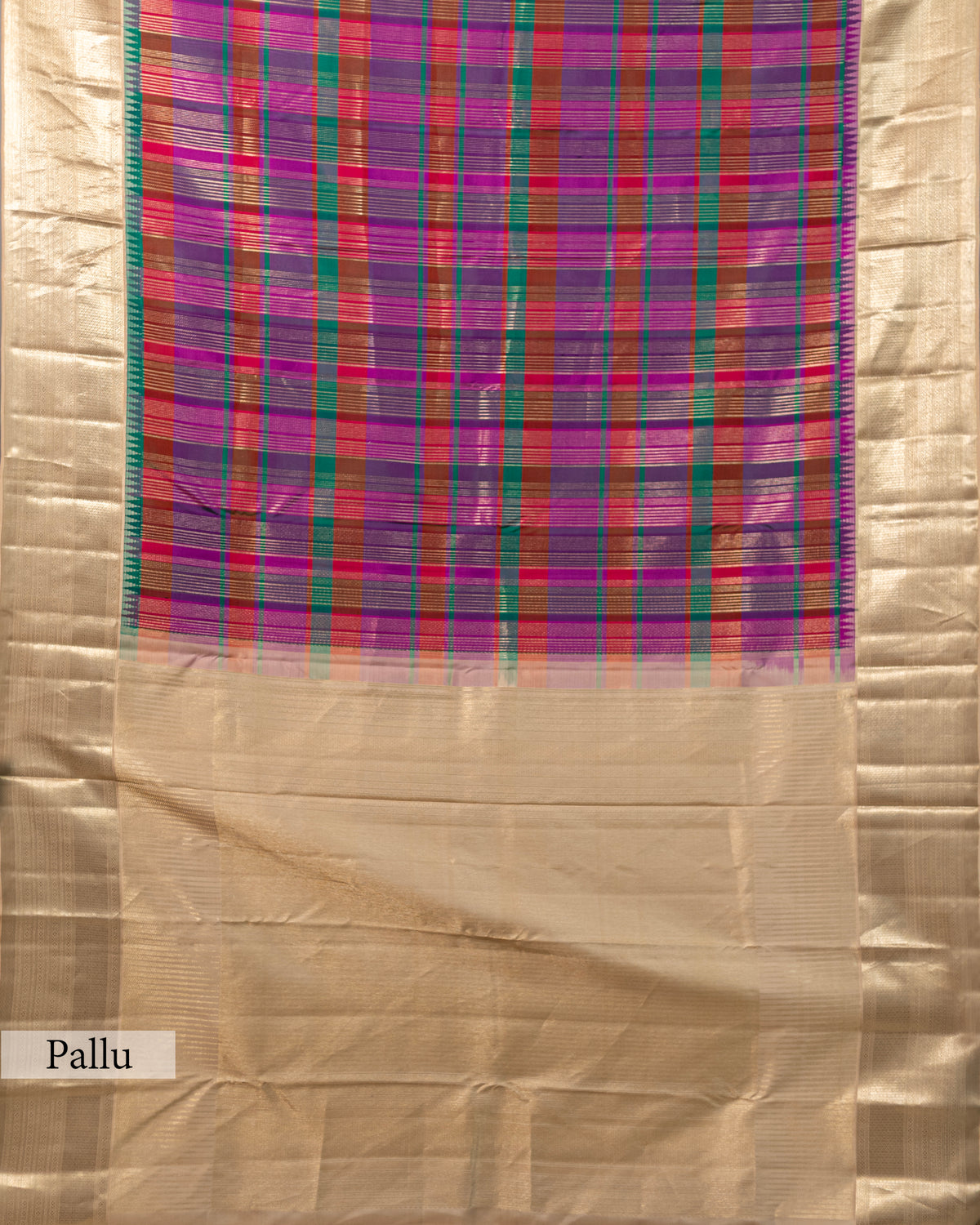 MOSAIC KANJEEVARAM SILK SAREE