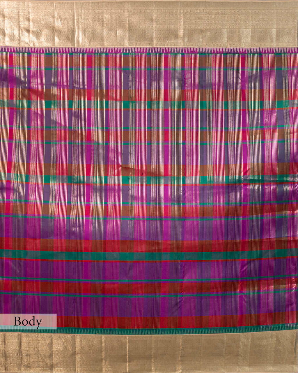 MOSAIC KANJEEVARAM SILK SAREE