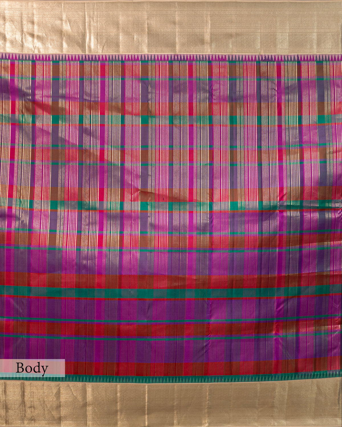 MOSAIC KANJEEVARAM SILK SAREE