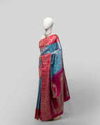 OCEAN & RANI KANJEEVARAM SILK SAREE
