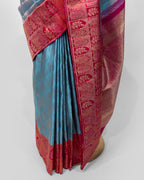 OCEAN & RANI KANJEEVARAM SILK SAREE