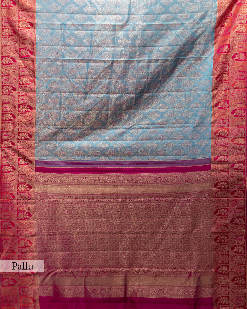 OCEAN & RANI KANJEEVARAM SILK SAREE