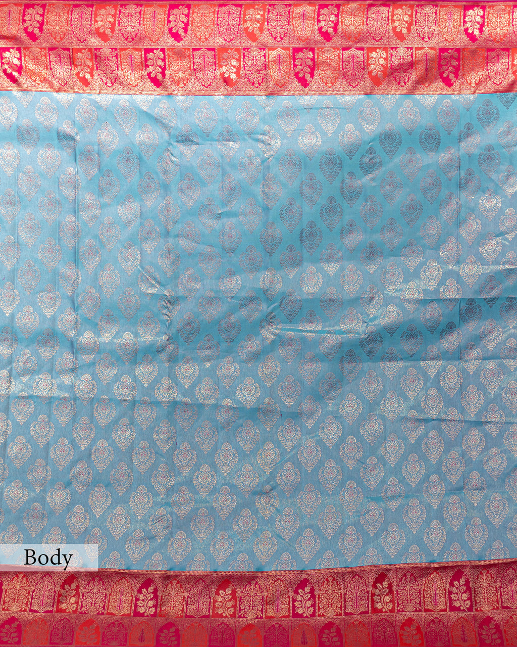 OCEAN & RANI KANJEEVARAM SILK SAREE