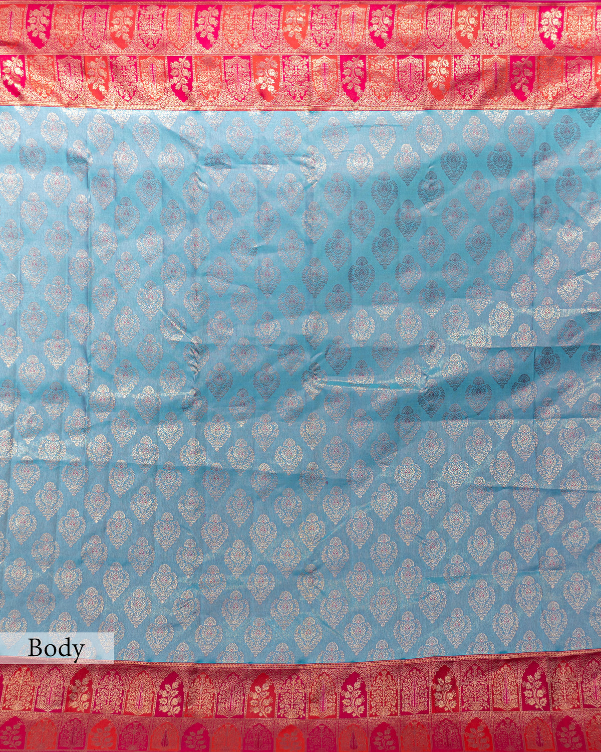 OCEAN & RANI KANJEEVARAM SILK SAREE