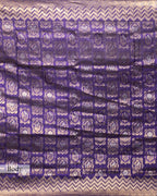 IMPERIAL VIOLET SHIKARGAH KANJEEVARAM SILK SAREE