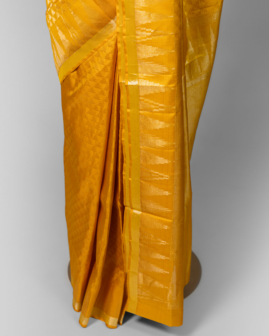 MUSTARD KANJEEVARAM SILK SAREE