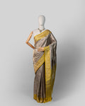 ANTIQUE AMBER KANJEEVARAM SILK SAREE