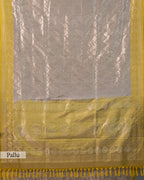 ANTIQUE AMBER KANJEEVARAM SILK SAREE