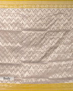 ANTIQUE AMBER KANJEEVARAM SILK SAREE