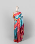 OCEAN & RANI KANJEEVARAM SILK SAREE