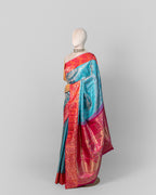OCEAN & RANI KANJEEVARAM SILK SAREE