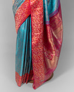 OCEAN & RANI KANJEEVARAM SILK SAREE