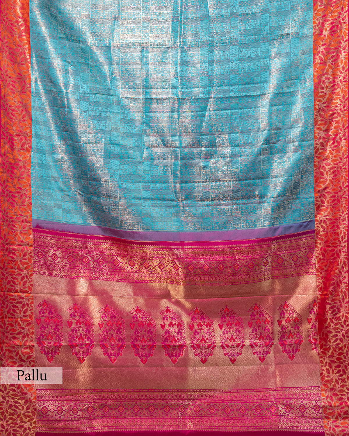 OCEAN & RANI KANJEEVARAM SILK SAREE