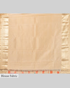 VERMILLION TERRACOTTA KANJEEVARAM SILK SAREE