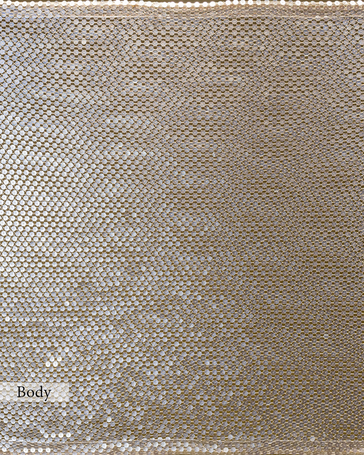 IVORY EMBELLISHED MESH SAREE