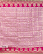 BLUSH & FUSCHIA KANJEEVARAM SILK SAREE