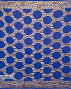 ROYAL BLUE MEENAKARI BANDHEJ BANARASI HANDWOVEN GEORGETTE SAREE