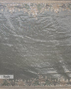 AQUA SOFT TISSUE DESIGNER SAREE