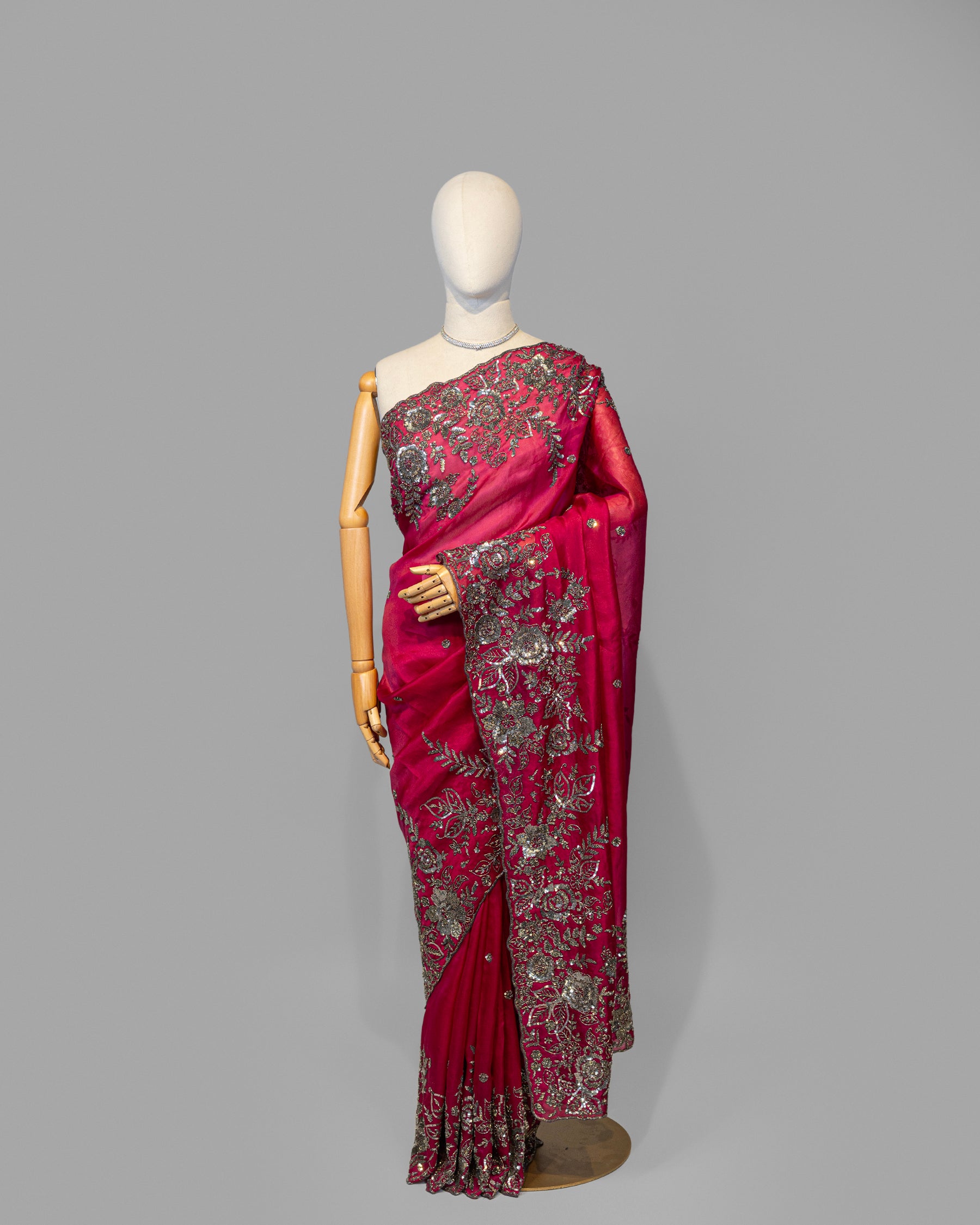 RED DESIGNER SILK SAREE