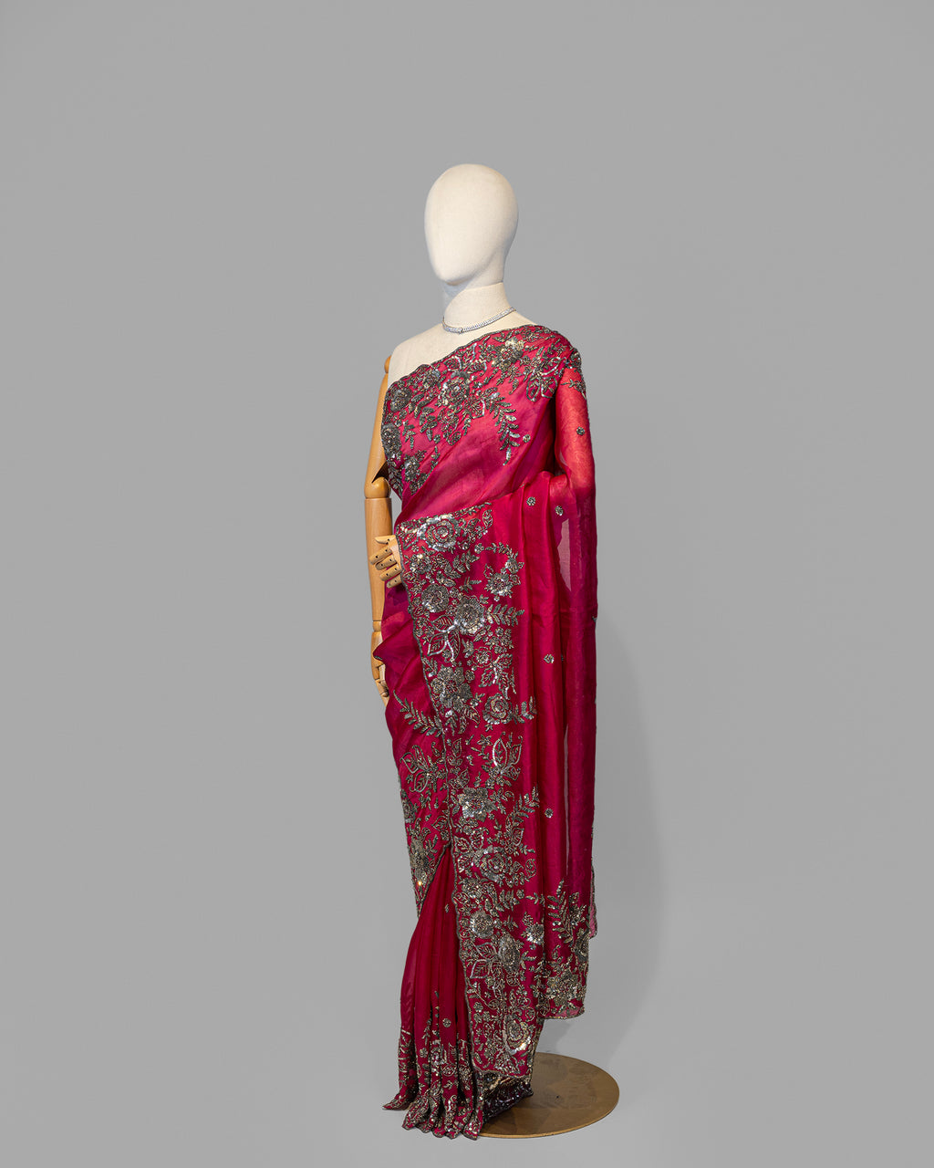 RED DESIGNER SILK SAREE