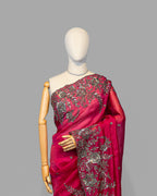 RED DESIGNER SILK SAREE