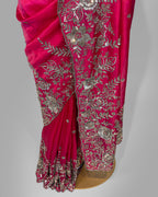 RED DESIGNER SILK SAREE