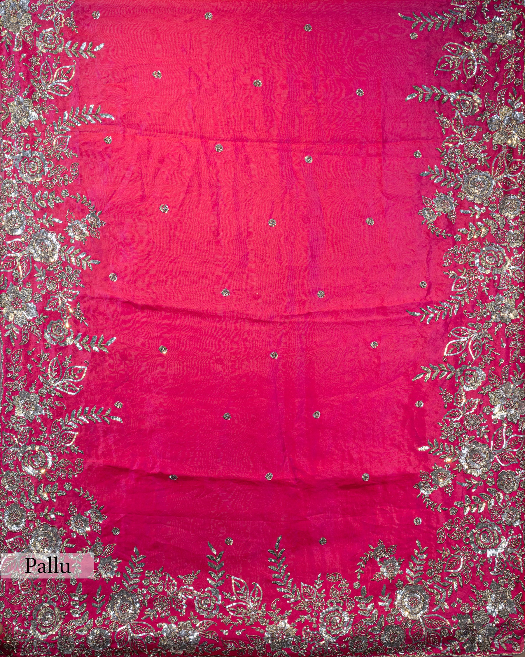 RED DESIGNER SILK SAREE