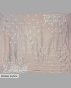 DUSTY MAUVE BANARASI TISSUE SAREE