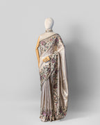 ROSE GOLD TISSUE KANJEEVARAM SAREE