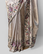 ROSE GOLD TISSUE KANJEEVARAM SAREE