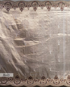 METALLIC GOLD KANJEEVARAM SILK SAREE