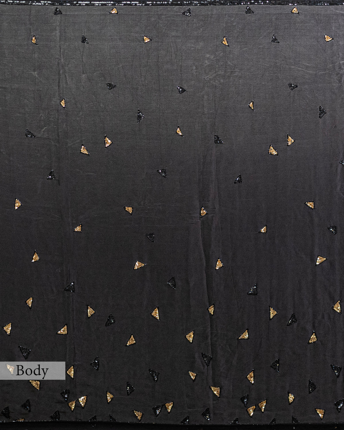 BLACK EMBROIDERED SOFT SILK SAREE