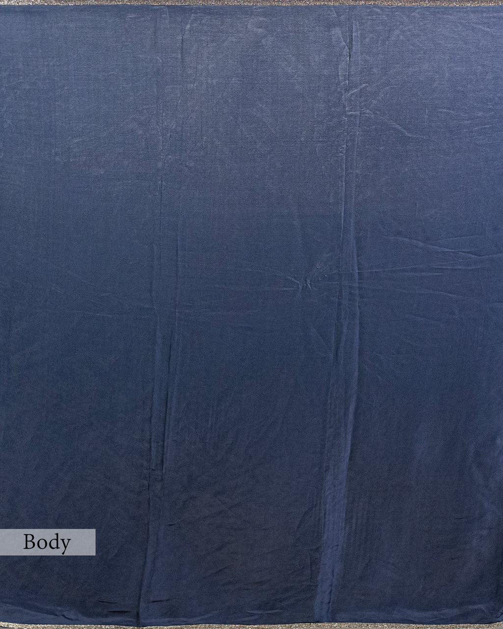 NAVY BLUE EMBROIDERED SOFT SILK SAREE