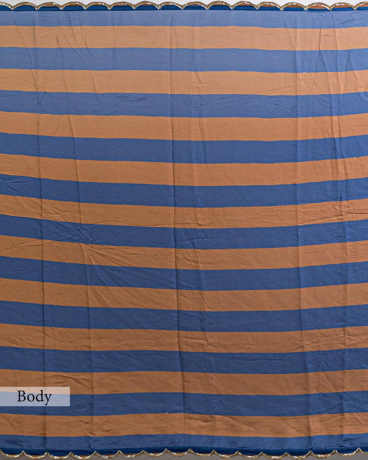 MIDNIGHT MOCHA EMBROIDERED SOFT SILK SAREE