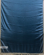 TEAL BLUE EMBROIDERED SOFT SILK SAREE