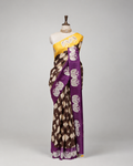 MOCHA BROWN TUSSAR SILK SAREE