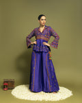 COBALT BLUE-FUSION JACKET SET
