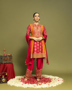 MULTICOLOR FARSI SALWAR SET