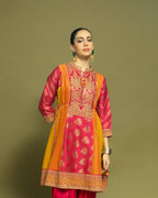 MULTICOLOR FARSI SALWAR SET