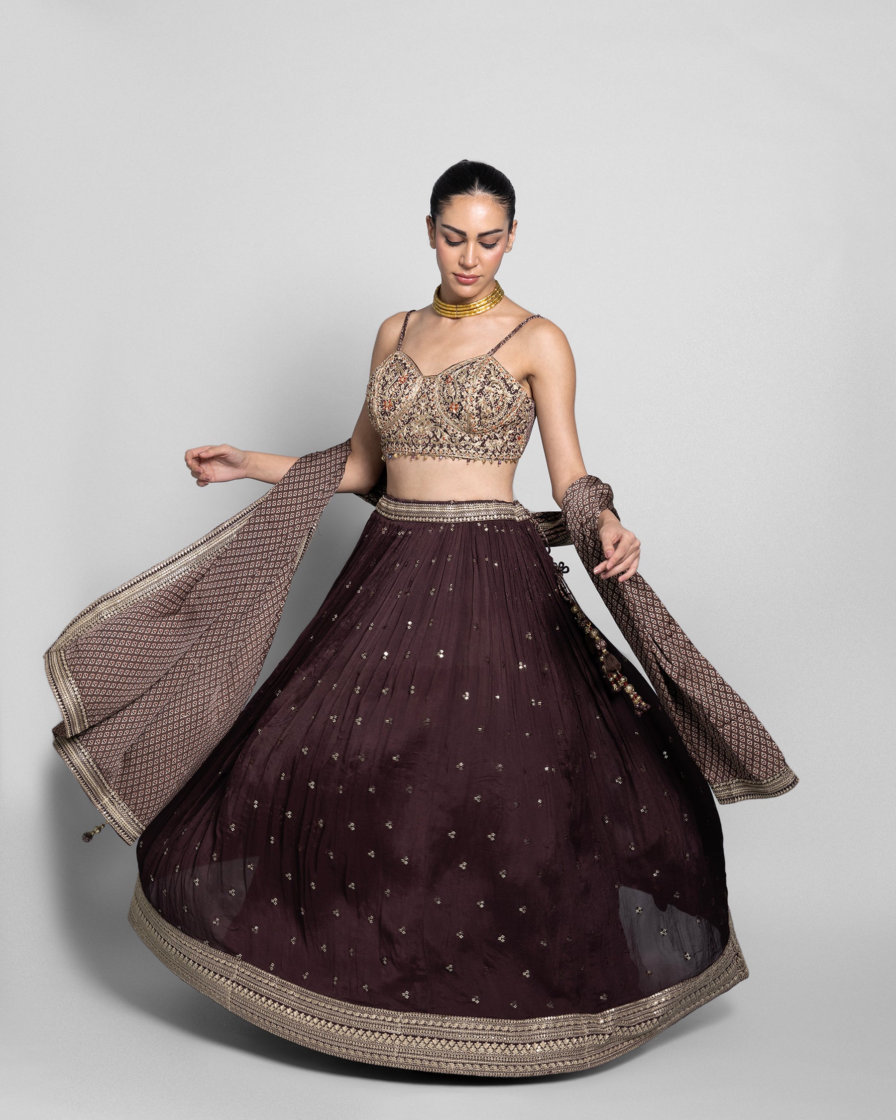 ZARDOZI LEHENGA CHOLI SET