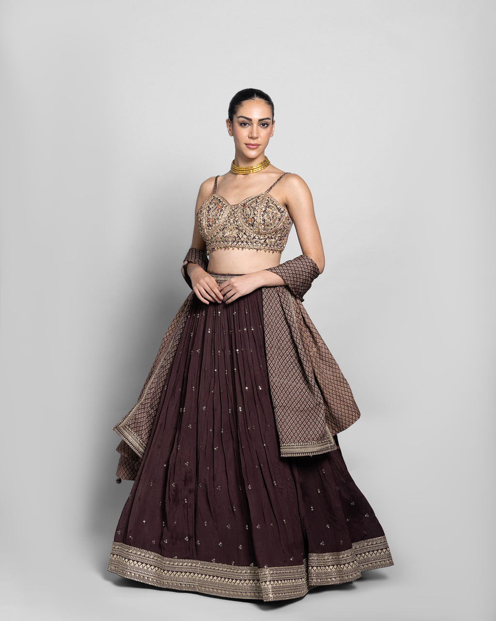 ZARDOZI LEHENGA CHOLI SET
