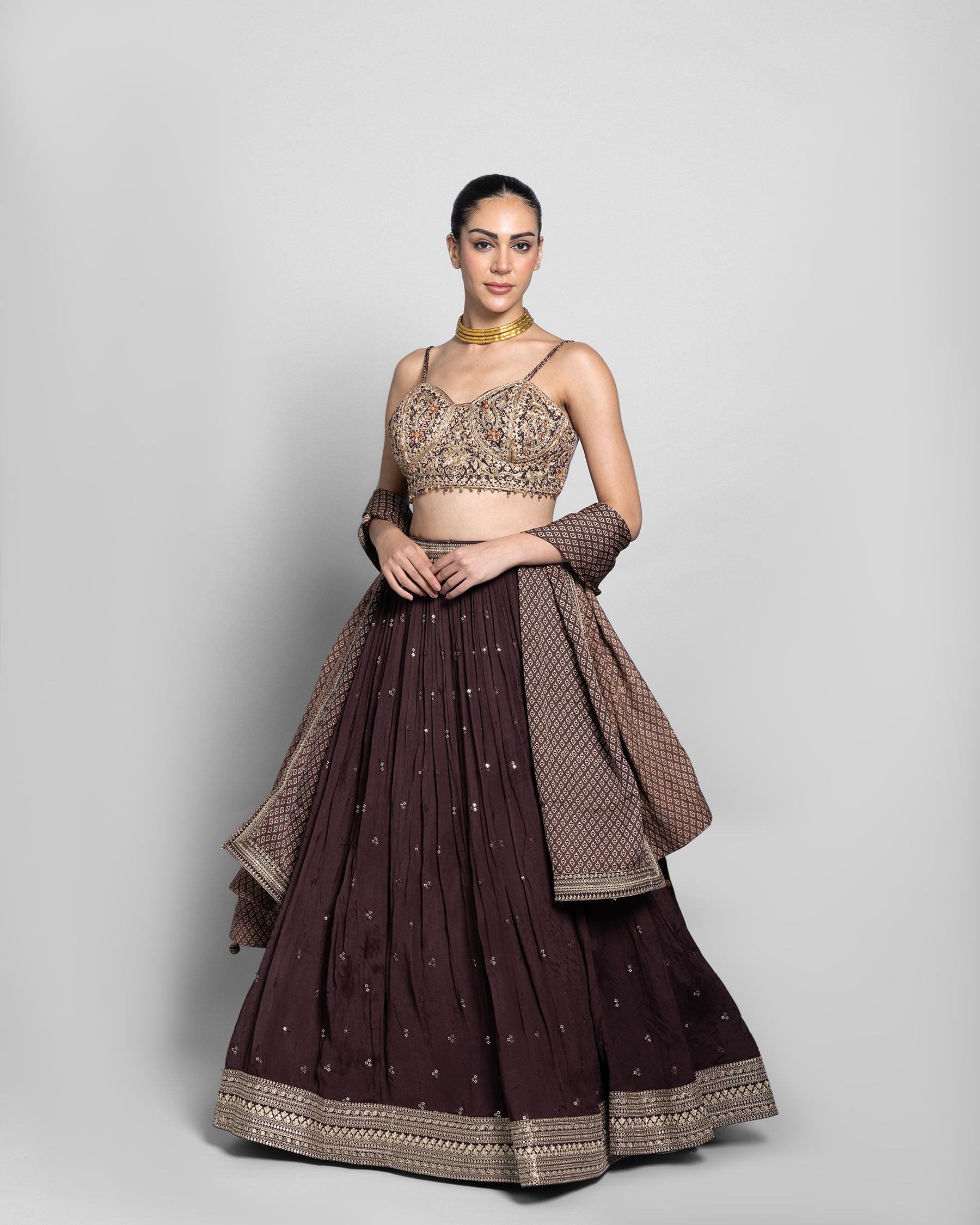 ZARDOZI LEHENGA CHOLI SET