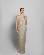 AURELIA PRE-DRAPED SAREE SET
