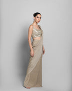 AURELIA PRE-DRAPED SAREE SET