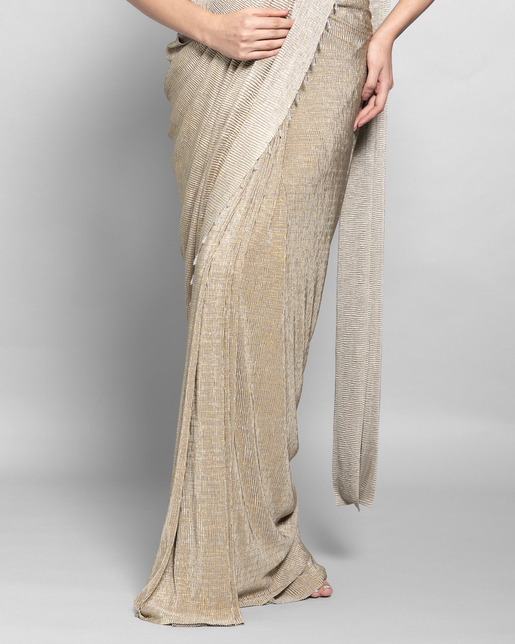 AURELIA PRE-DRAPED SAREE SET