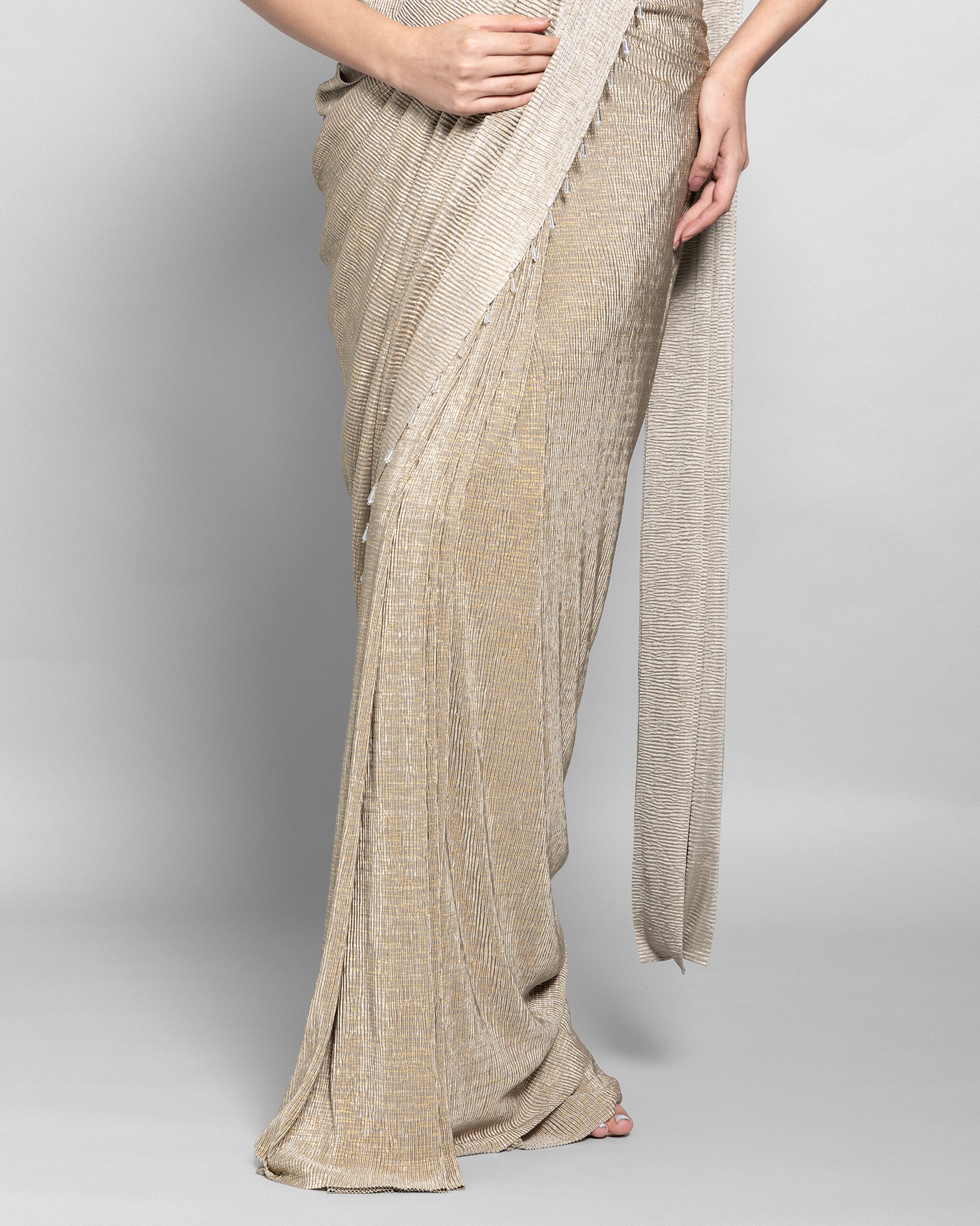 AURELIA PRE-DRAPED SAREE SET