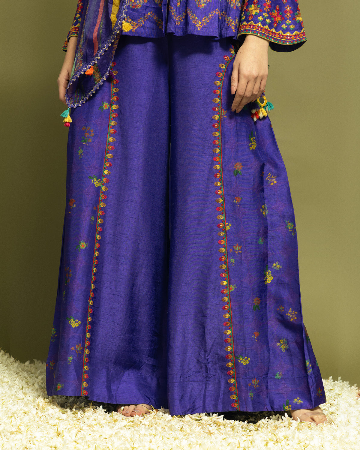 COBALT BLUE-FUSION JACKET SET